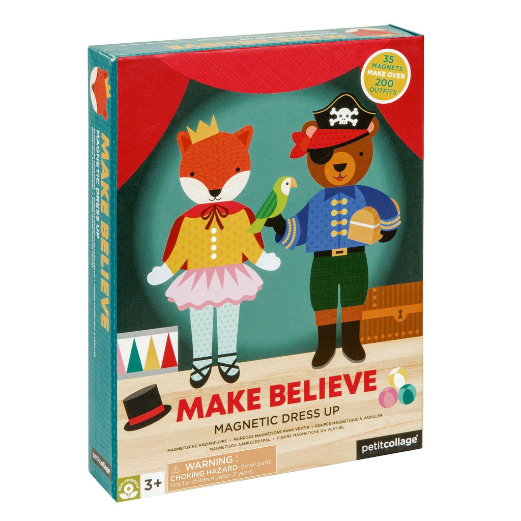 Chronicle Books-Make Believe Magnetic Dress Up Play Set