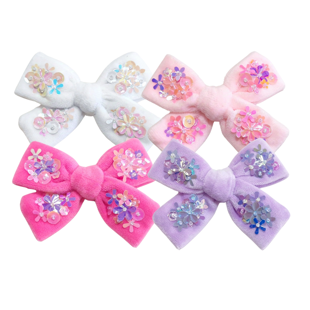 Bows Art-Velvet Sequin Bow