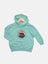 ADKTD-Patch Bear Toddler Hoodie-Seafoam