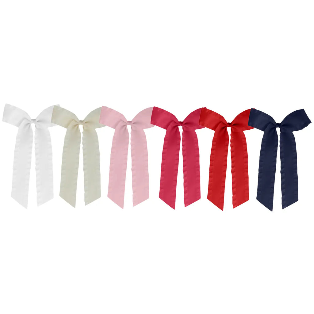 Bows Art-Satin Ruffle Long Tail Bow