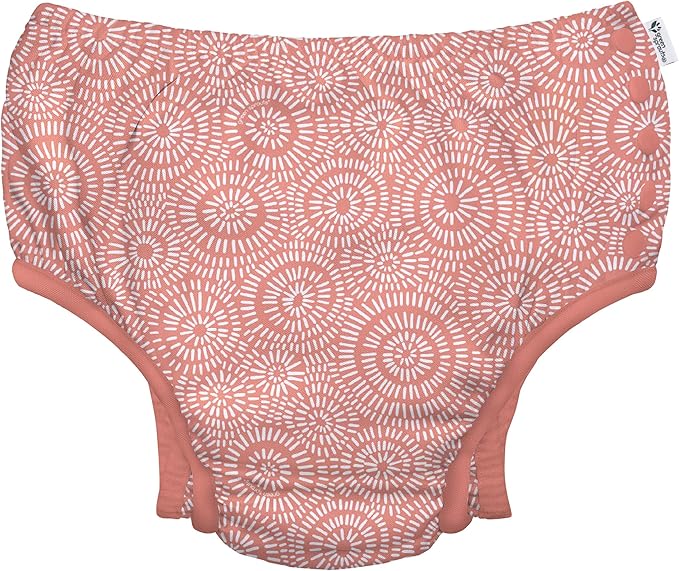 Green Sprouts -Eco Snap Swim Diaper-Coral Sand Dollar