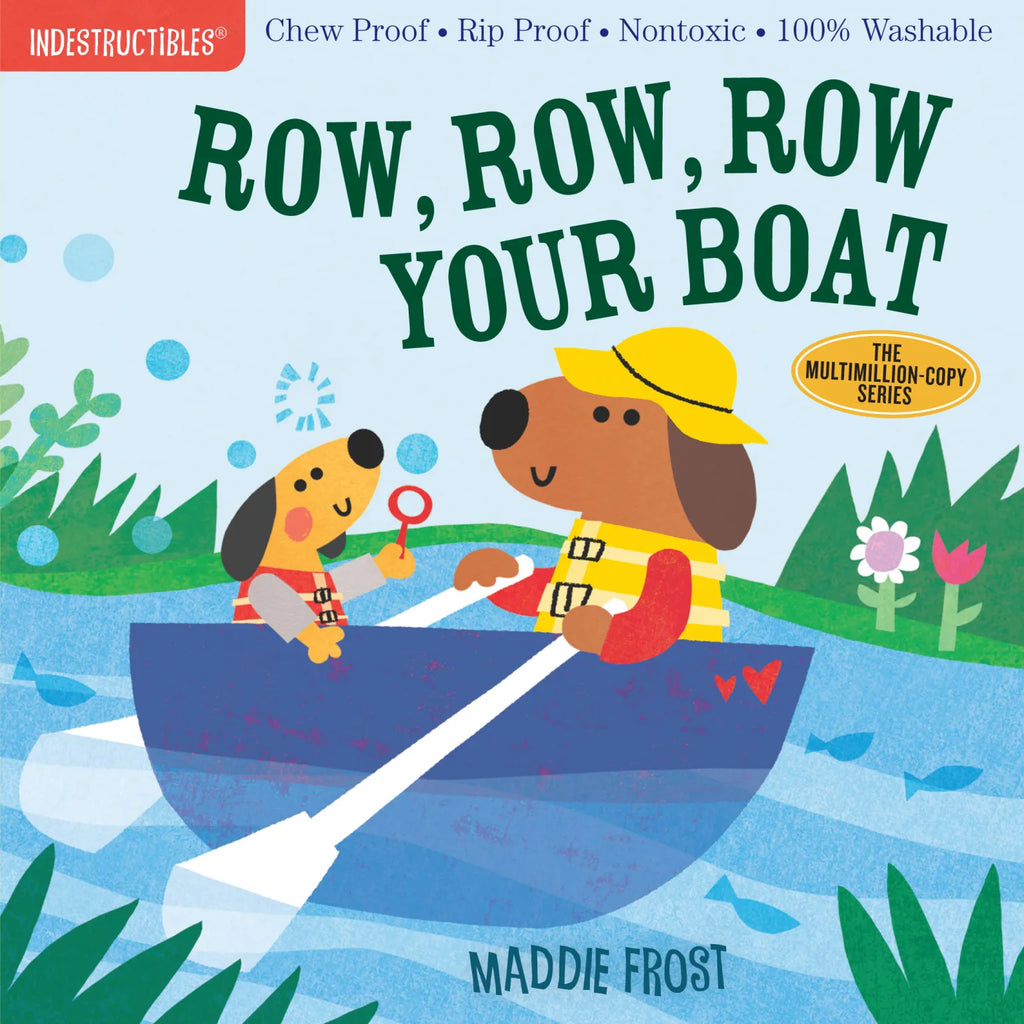 Indestructibles Book-Row, Row, Row Your Boat