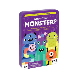 Chronicle Books-Who's That Monster? Magnetic Travel Game