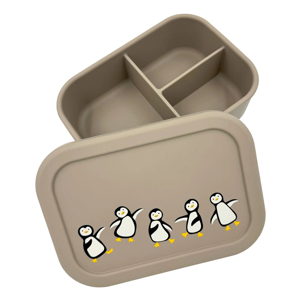Ore - Fresh and Messy Silicone Bento Box-Penguin