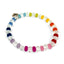 CHARM IT! - Clear Rainbow Stretch Bead Bracelet