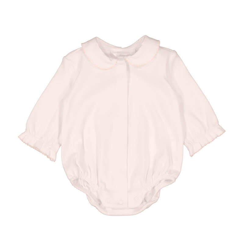 Mayoral-Collared Bodysuit-Baby Rose