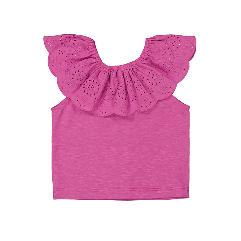 Mayoral-Short Sleeve T-Shirt-Orchid