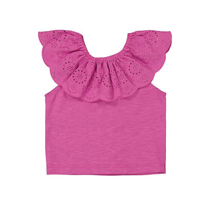 Mayoral-Short Sleeve T-Shirt-Orchid