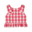 Mayoral-Peplum Top-Peony