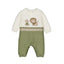 Mayoral-Tricot romper-Green
