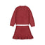 Mayoral-Tricot Skirt Set-Cherry