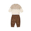 Mayoral-Pants and Sweater Set-Brown