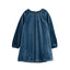 Mayoral-Velvet Dress-Ocean
