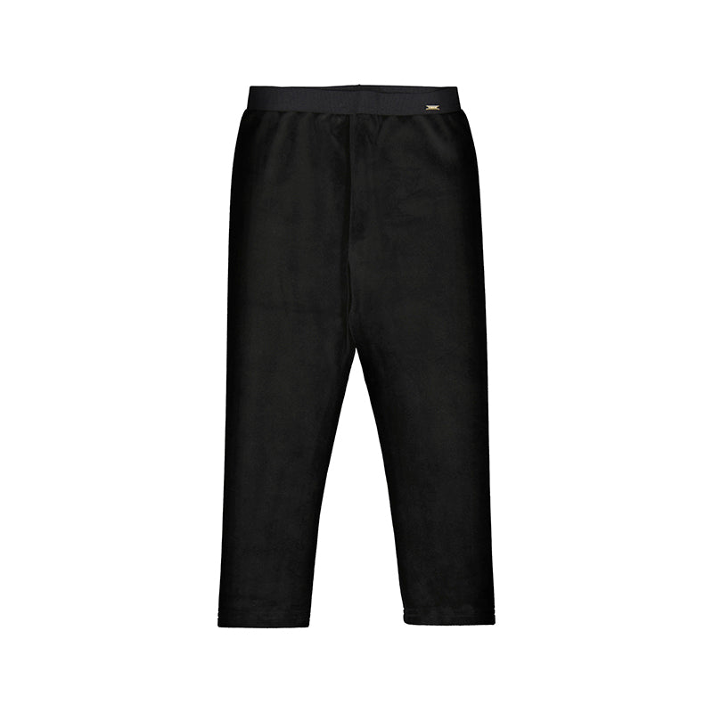 Mayoral-Velvet Leggings-Black