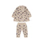 Mayoral-Knit Pants Set-Tapioca