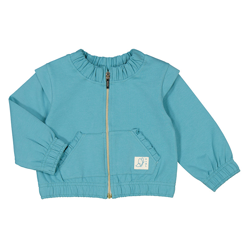 Mayoral-Fleece Pullover-Emerald