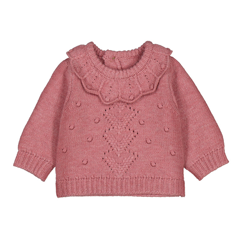 Mayoral-Sweater-Blush Heather