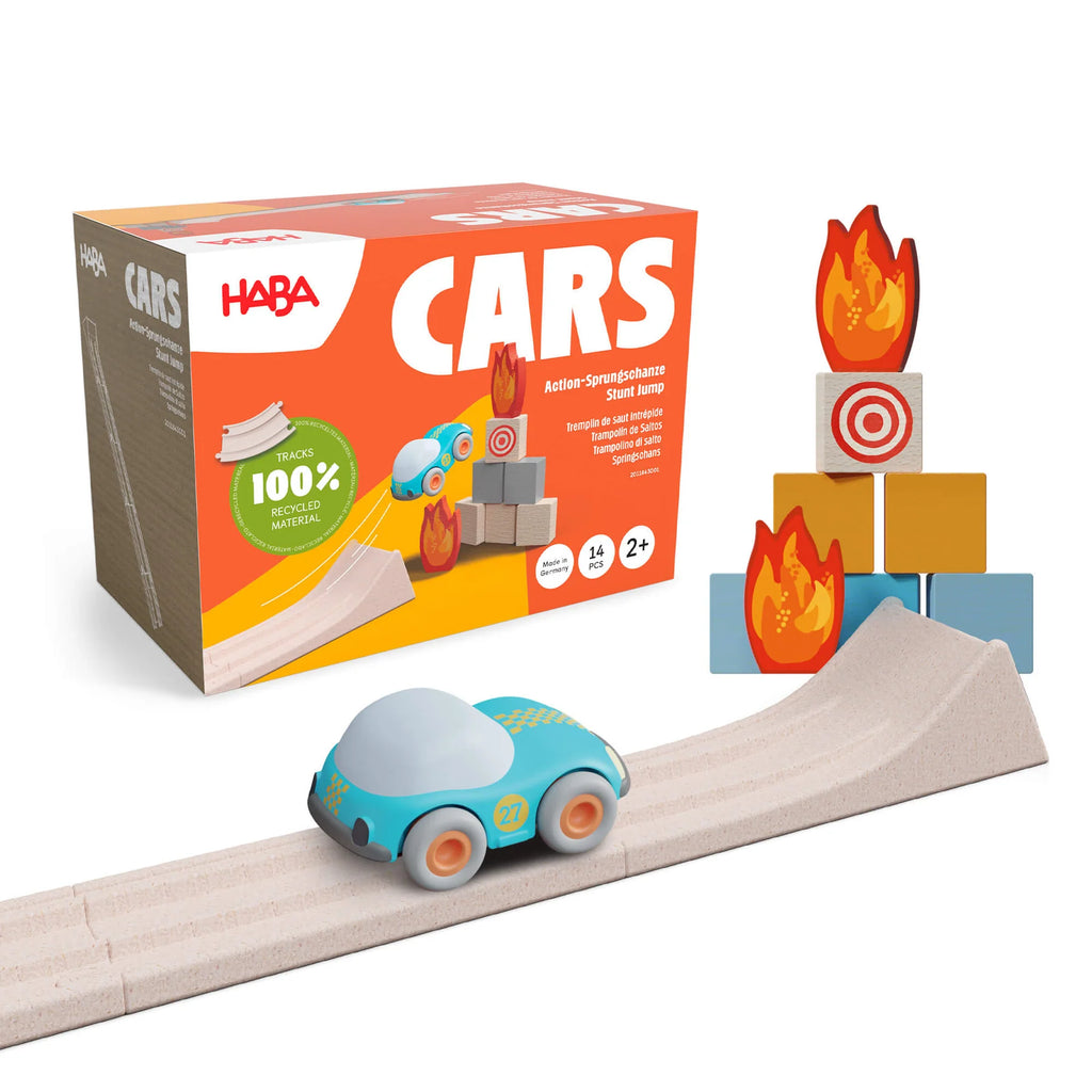 Haba-Cars-Stunt Jump