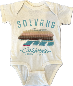 ADKTD-Solvang Bear Onesie-Natural