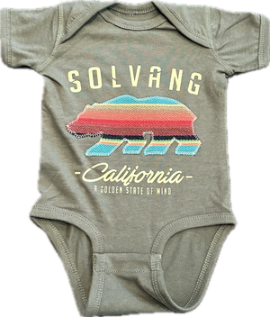 ADKTD-Solvang Bear Onesie-Olive