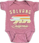ADKTD-Solvang Bear Onesie-Burgundy