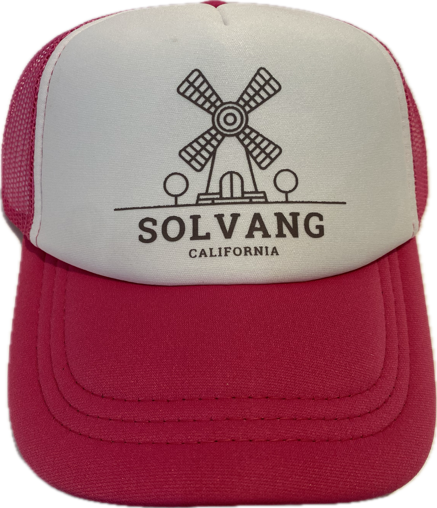 Bubu-Trucker Hat-Solvang-Pink