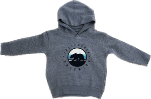 ADKTD-Patch Bear Hoodie-Grey