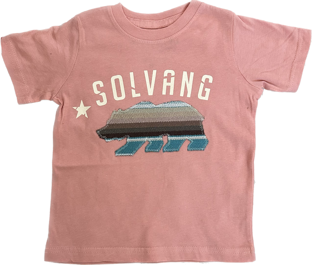 ADKTD-Bear Solvang Tee Shirt- Sunset