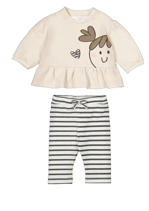 Mayoral-Legging Set-Stripe