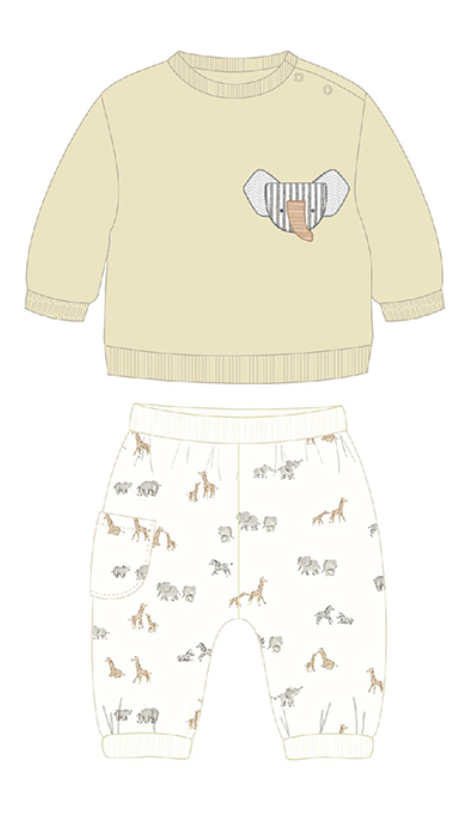 Mayoral-Knit Set-Elephant