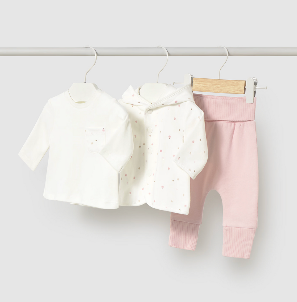 Mayoral-3 piece tracksuit-Baby Rose