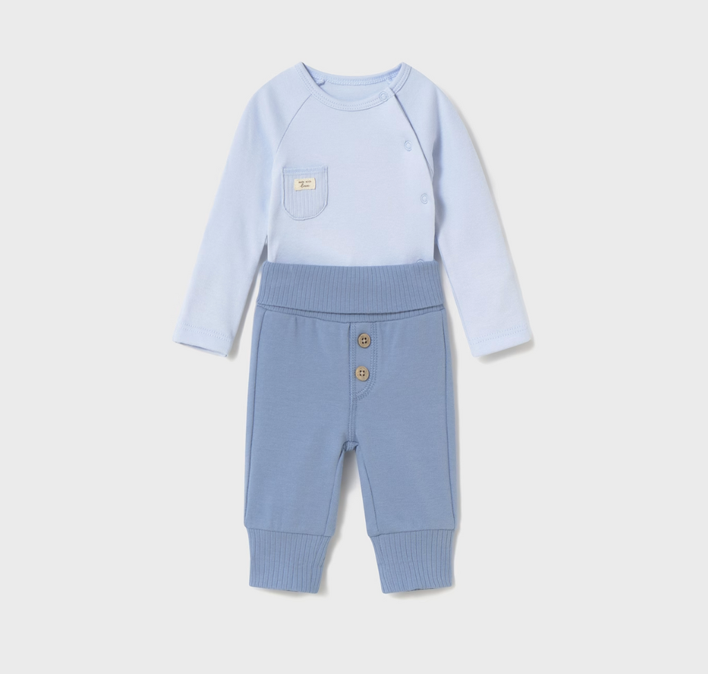 Mayoral-Knit Set-Blue