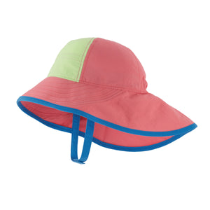 Patagonia - Baby Block-the-Sun Hat -Afternoon Pink