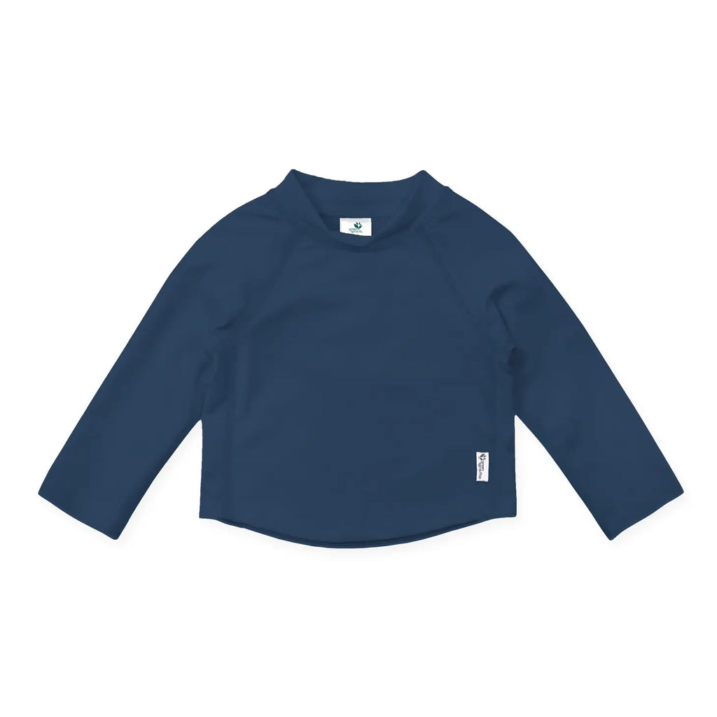 Green Sprouts - Long Sleeve Rashguard Shirt - Navy
