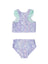 Ruffle Butts-Girls Magical Mermaid Racerback Flutter Tankini 2-Piece Swimsuit