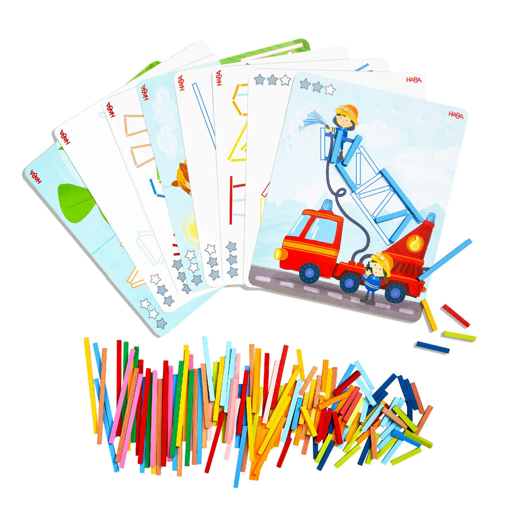 Haba-Stabix Wooden Arranging & Matching Game