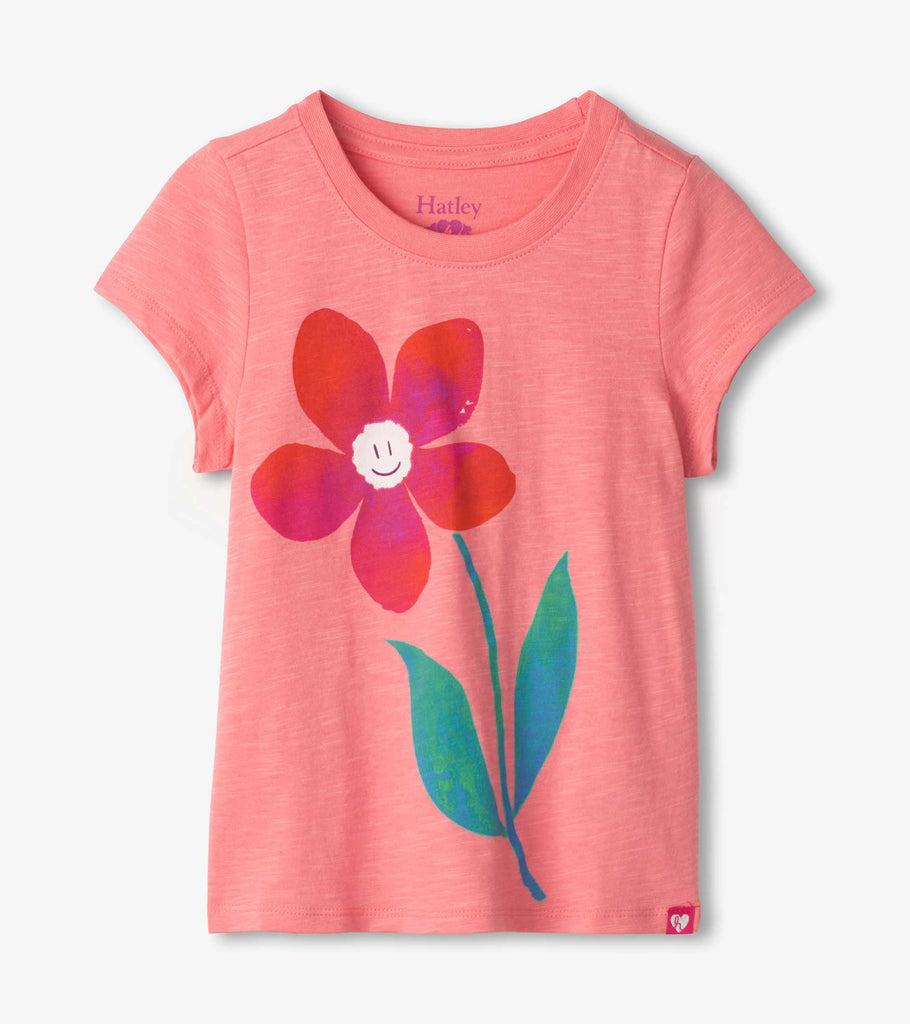 Hatley-Pink Daisy Graphic Tee