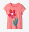 Hatley-Pink Daisy Graphic Tee
