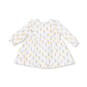 Angel Dear - Ruffle L/s Bubble W/ Skirt-Western Sunflower