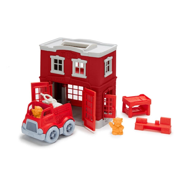 Green Toys - Fire Station Playset