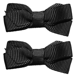 No Slippy Hair Clippy - Haley Pair Pack - Black