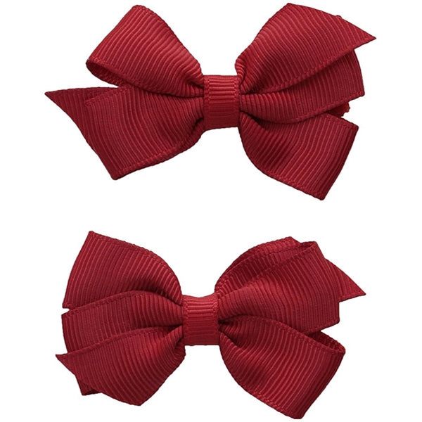 No Slippy Hair Clippy - Ava Pair Pack - Red