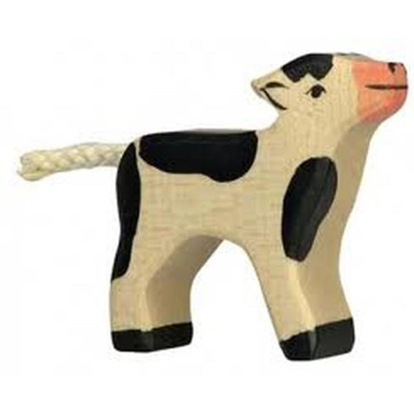 Holztiger - Calf - Standing - Black