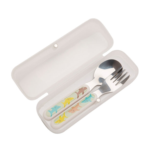 Ore - Silverware Set - Smiley Shark