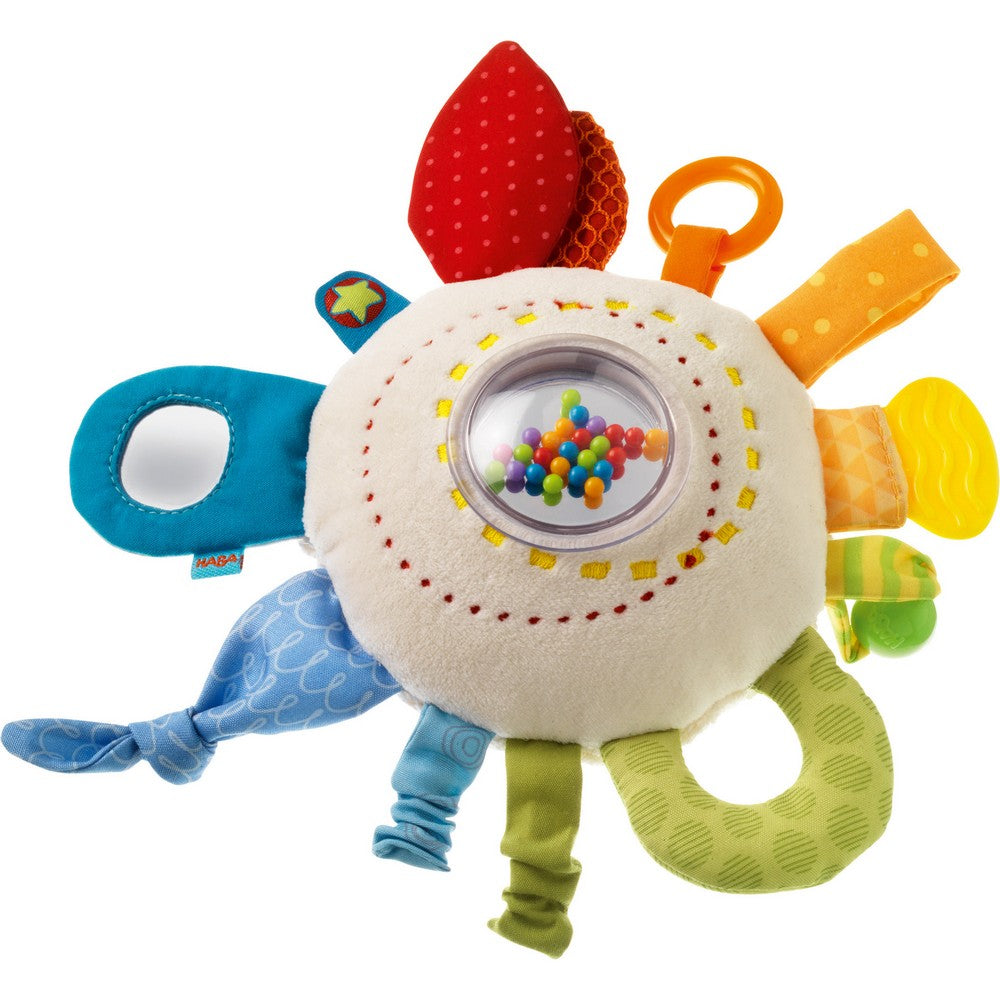 Haba - Teether Cuddly Rainbow Round