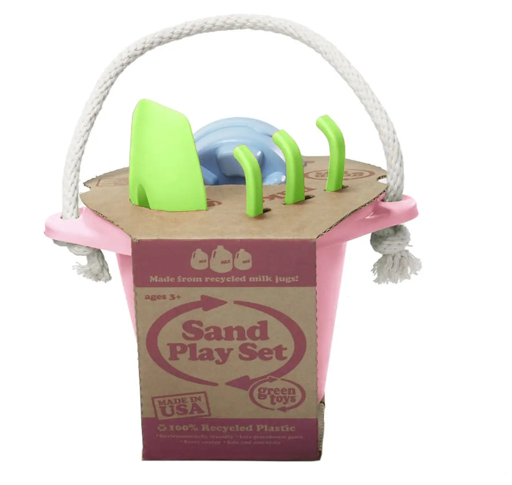 Green Toys - Sand Play Set - Pink