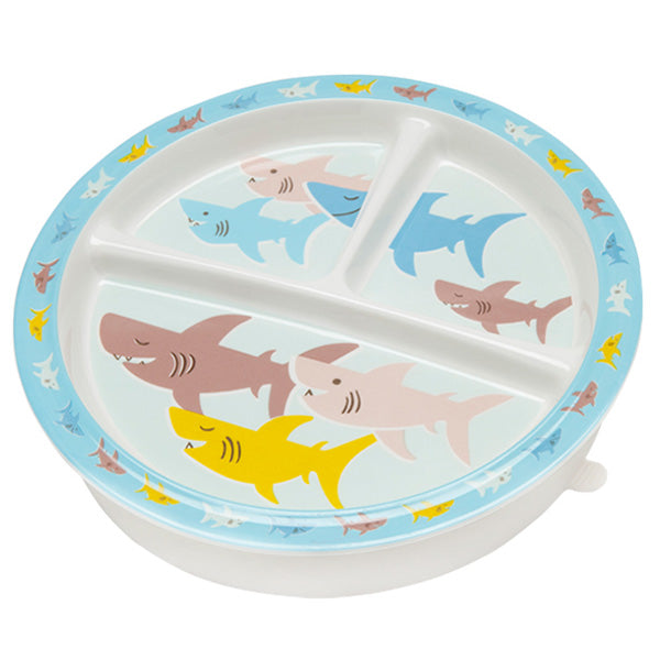 Ore - Divided Suction Plate - Smiley Shark