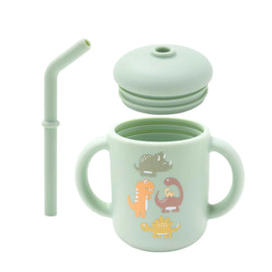 Ore - Fresh and Messy Sippy Cup - Baby Dinosaur