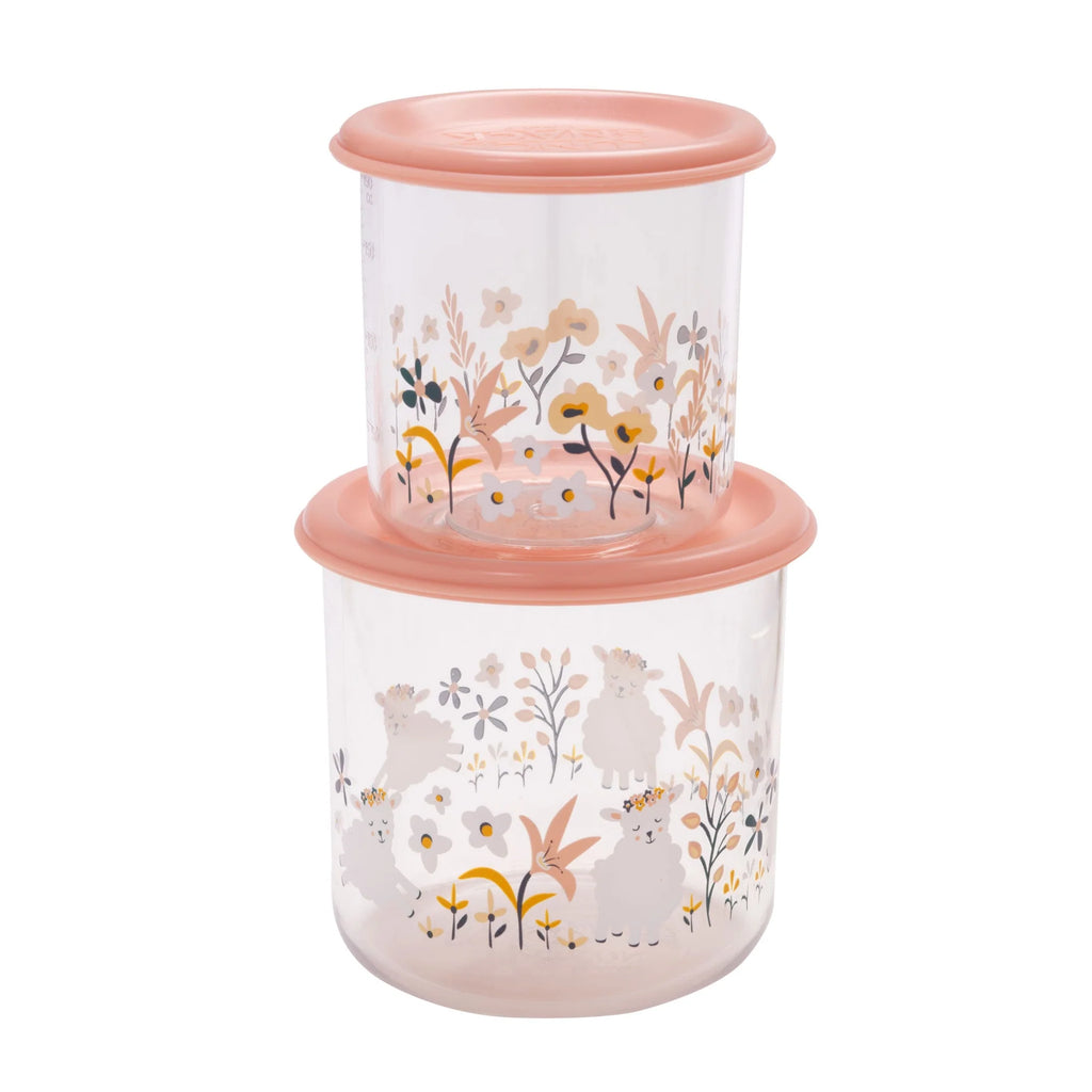 Ore - Good Lunch Snack Containers Large Set-of-Two - Lily the Lamb