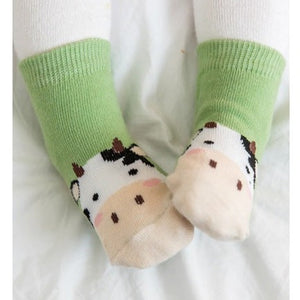 Explanet Zoo Socks - Cow